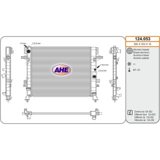 124053 Rad. MG ZS 1.0T-GDi AC M/AT 10.17-12.24