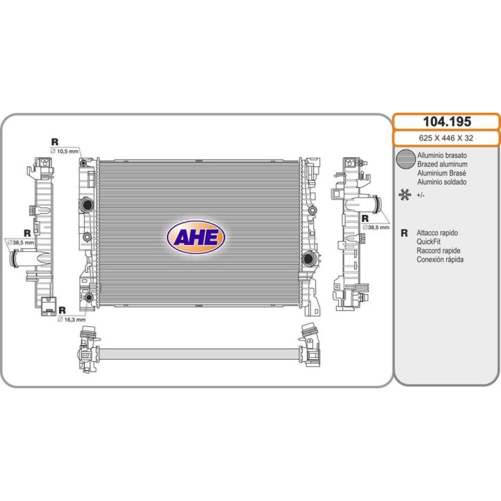 Rad  BMW G05/G06 X5/X6 25d/30d 08 18-03 23