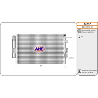 43747 Cond. FORD FOCUS 1.0ECOBOOST   16-