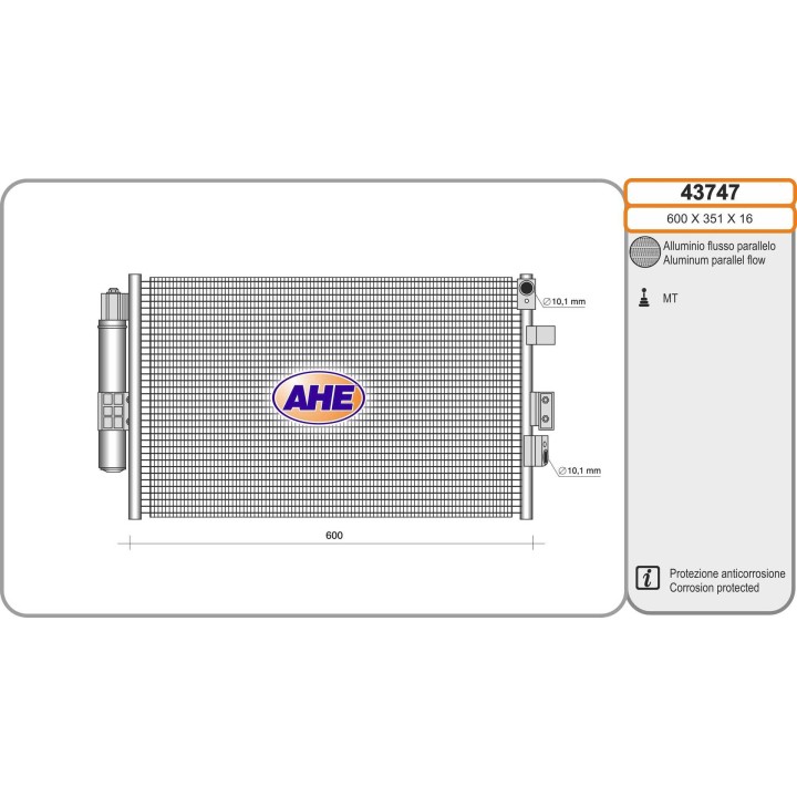 43747 Cond. FORD FOCUS 1.0ECOBOOST   16-