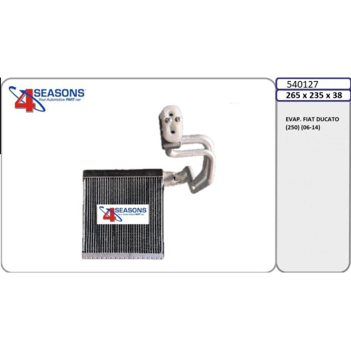 Evap  CITROEN/FIAT/PEUGEOT Jumper/Ducato/Boxer 04 