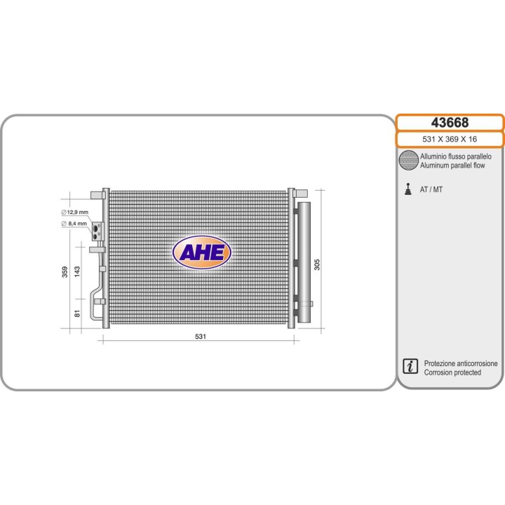 43668  HYUNDAI/KIA Tucson/Sportage IV 1.6CRDi/1.7CRDi/2.0