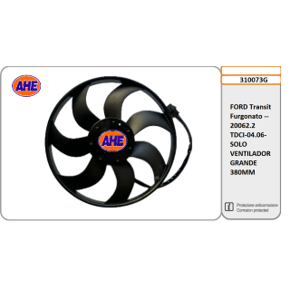 310073G  FORDTransit Furgonato -- 20062.2 TDCI-04.06-  SOLO VENTILADOR GRANDE 380MM