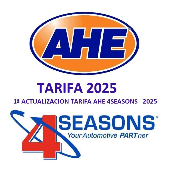 2ª ACTUALIZACION TARIFA AHE 4SEASONS   2025