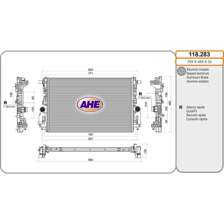 Rad  MERCEDES W177/C118/X118/H247 Classe A/CLA/GLA