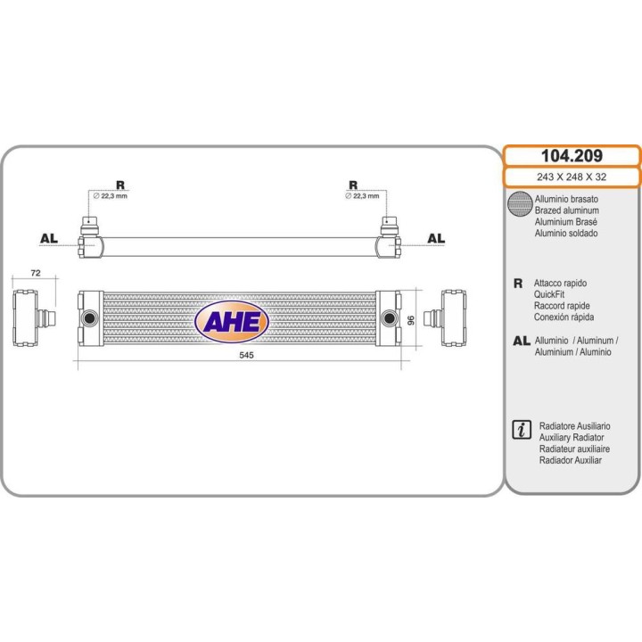 Rad  Aus  BMW E70/F15 serie X5/X6 30/35/35d/50/M 1