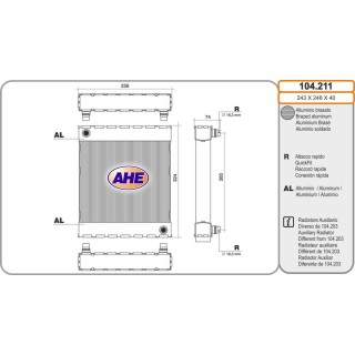 Rad  Aus  BMW F06/F10/F12/F13/F16/F86 serie 5/6/X6