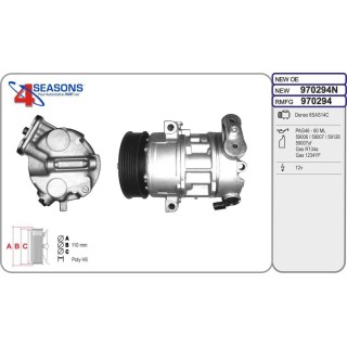 Cmp Rem OPEL Corsa 1 2/1 3CDTi/1 4 08 14-