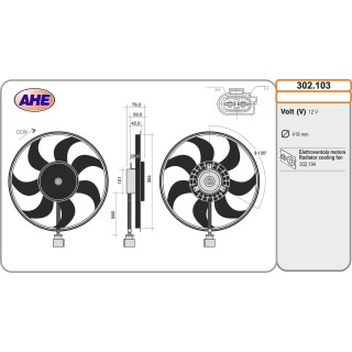 302103 Elettr. VW MULTIVAN / TRANSPORTERT5 1.9TDI/2.0