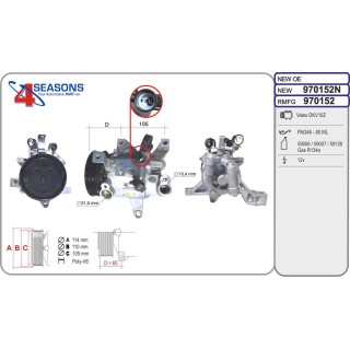 970152  CMP  SUBARU IMPREZA/XV 2.0 12-