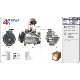 Cmp Rem OE MERCEDES Classe C/E/CLS/GLC/V 180d/200d