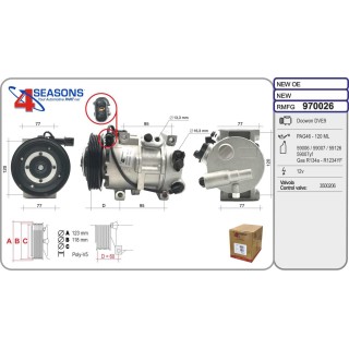 970026  CMP  KIA Rio III (UB) 1.25 CVVT   11-