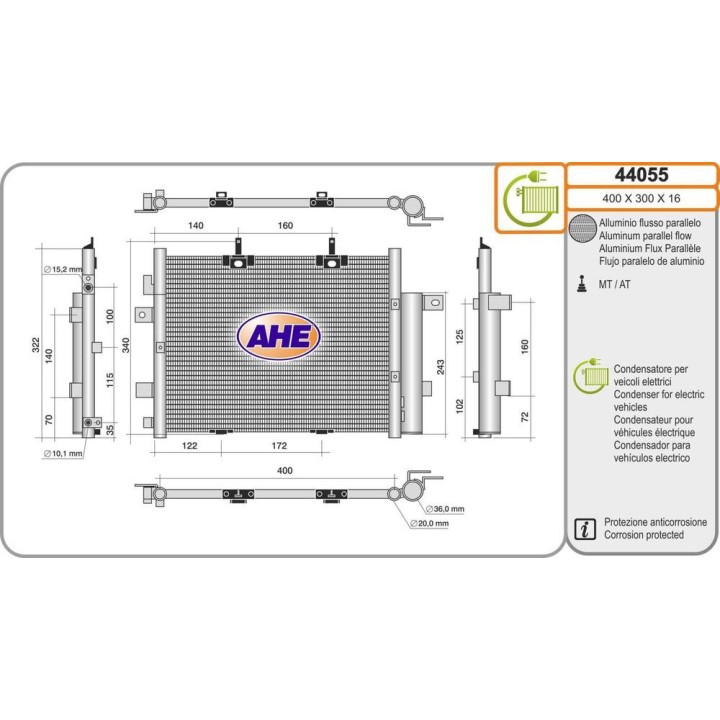 Cond  DACIA Spring EV 10 20-