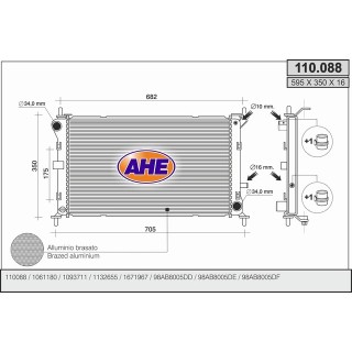 110088  FORD Focus I 1.4-1.6-1.8 16V