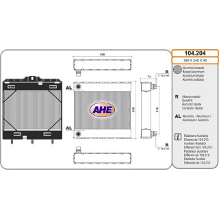 Rad  Supp  BMW serie 2/3/4/5/6/7 09 08-06 21