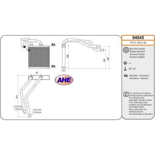 94045  NISSAN Qashqai (J10, JJ10) 1.6 - 2.0 - 1.5 dCi - 1
