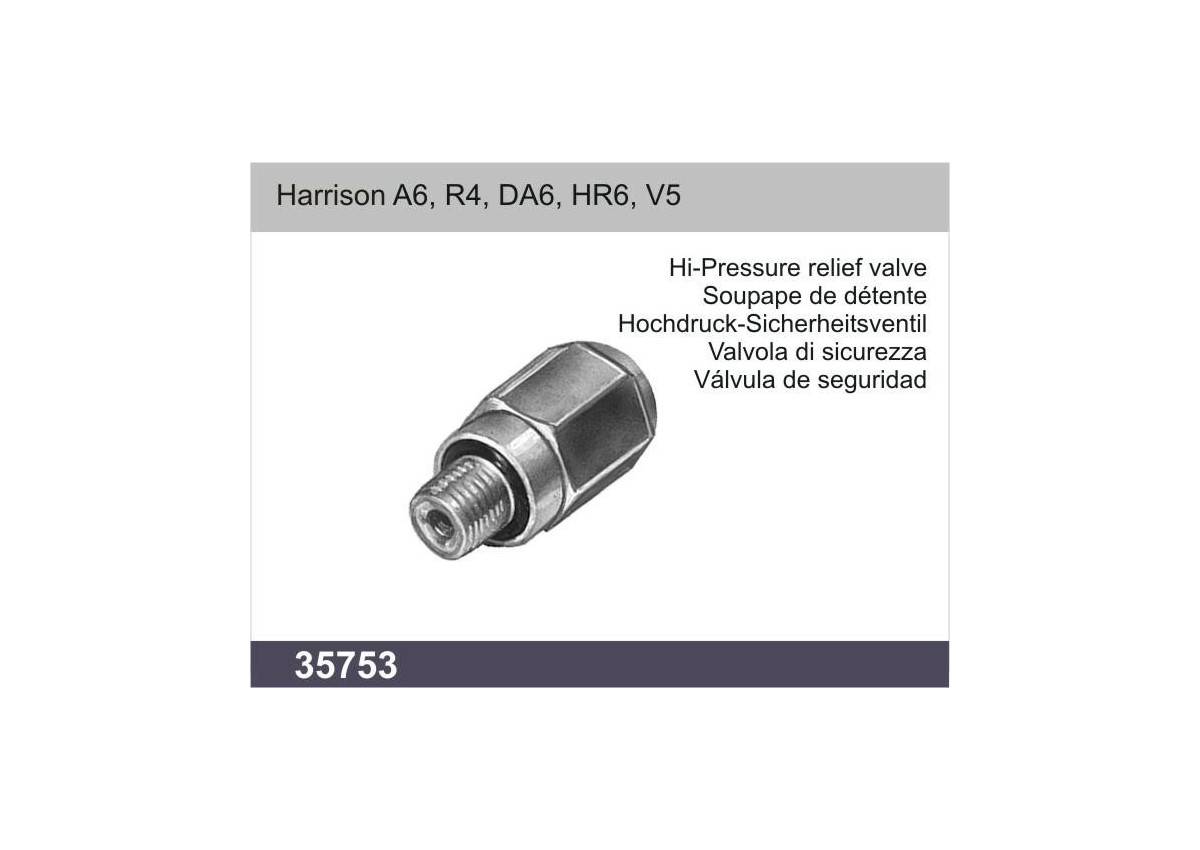 35753 CONTROL VALVE HARRISON