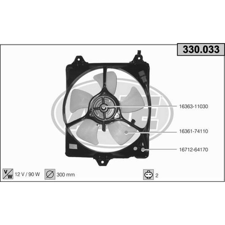 330033  TOYOTA Avensis (T25) -- 2003