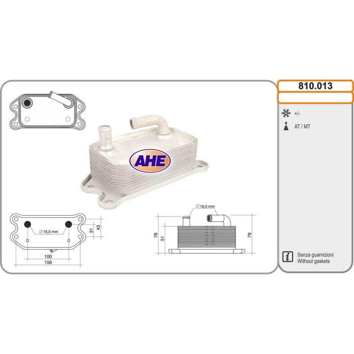 810013  FORD / VOLVO Focus II ST225 - Kuga/Mondeo IV/S-Max