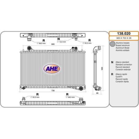 Rad  JAGUAR F-Pace 2 0/2 0D 09 15-