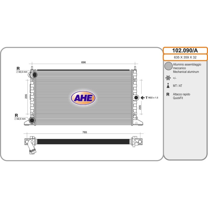 102090/A  VOLKSWAGEN Sharan 1.8-2.0-1.9Tdi  M/AT   +/-AC