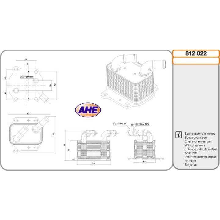 Oilc  HYUNDAI/KIA i30/i40/Kona/Tucson/Sportage/Sto