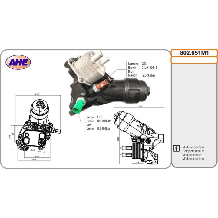 Mod  Oilc  AUDI A6/Q5 2 0TDi 09 14-04 19