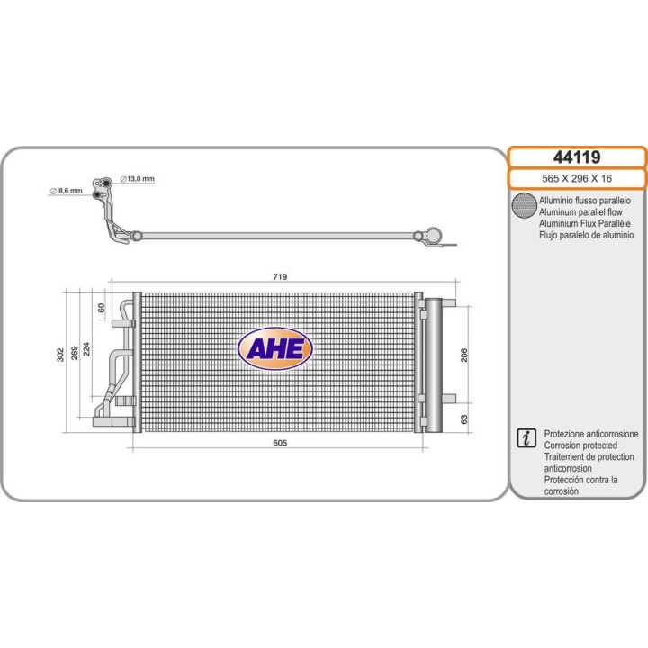 Cond  HYUNDAI/KIA i30/Ceed/ProCeed/XCeed 1 6CRDi 0