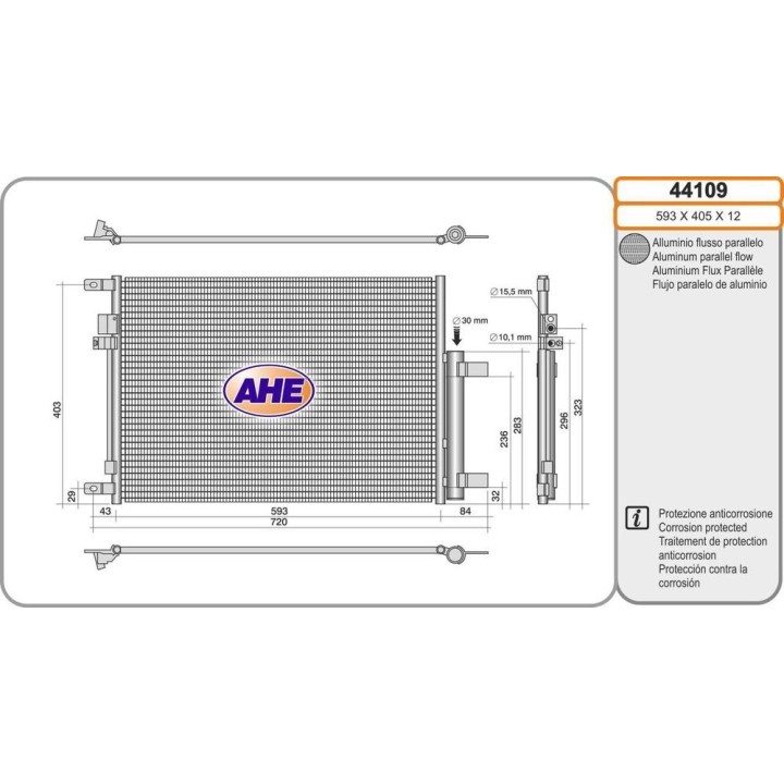 Cond  JEEP Compass 1 6D Mjet/2 0D Mjet 03 17-06 21
