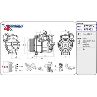 Cmp Rem MERCEDES W166/X166 Classe GL/M 350CDi/350d