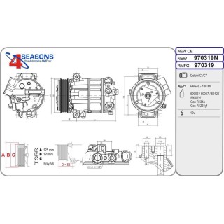 Cmp New MASERATI Ghibli/Levante/Quattroporte 3 0/3