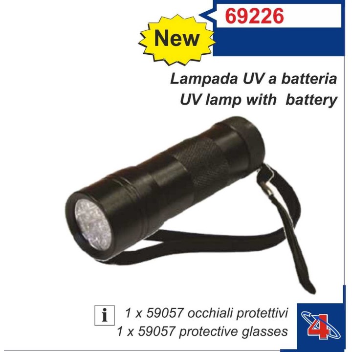 69226  UV LEAK DETECTION LAMP - CORDLESS 7 TRUE-UV LED