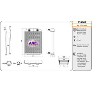 Risc  FIAT/LANCIA 500/500C/Panda/Ypsilon Denso com
