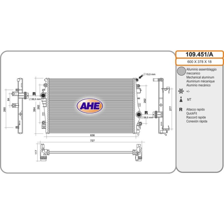 Rad  ALFA ROMEO Giulia 2 2D 10 15-