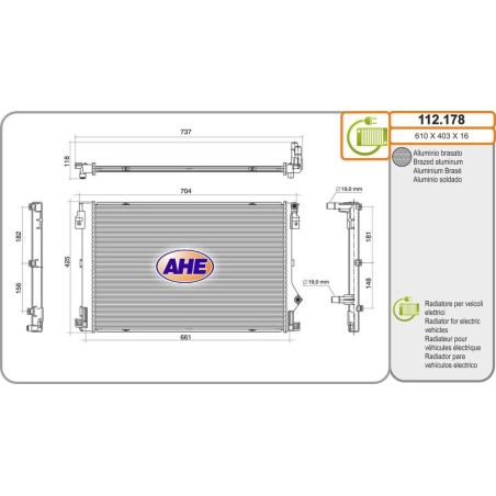 Rad  HYUNDAI Ioniq 5/6 05 21-