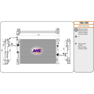 Rad  BMW G01/G02 X3/X4 2 0 12 17-