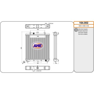 164002 Rad. KUBOTA Series-M 3.8D 12-