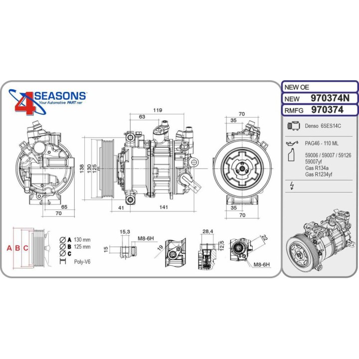 Cmp New AUDI A4/A5/A6/A7 30TDi/35TDi/40TDi/40TFSi/