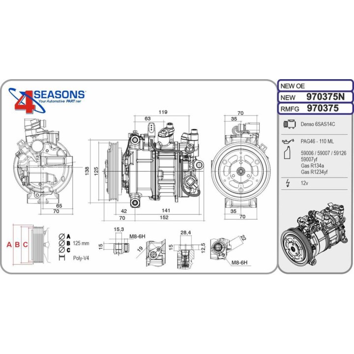 Cmp New AUDI A4/A5/A6/A7/Q7/Q8 45TDi/50TDi/55TFSi/
