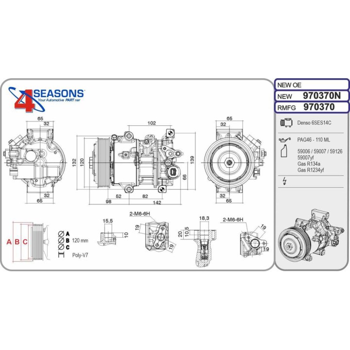 Cmp Rem TOYOTA RAV 4 2 0D4d/2 2D4d/2 5Hybrid 12 12
