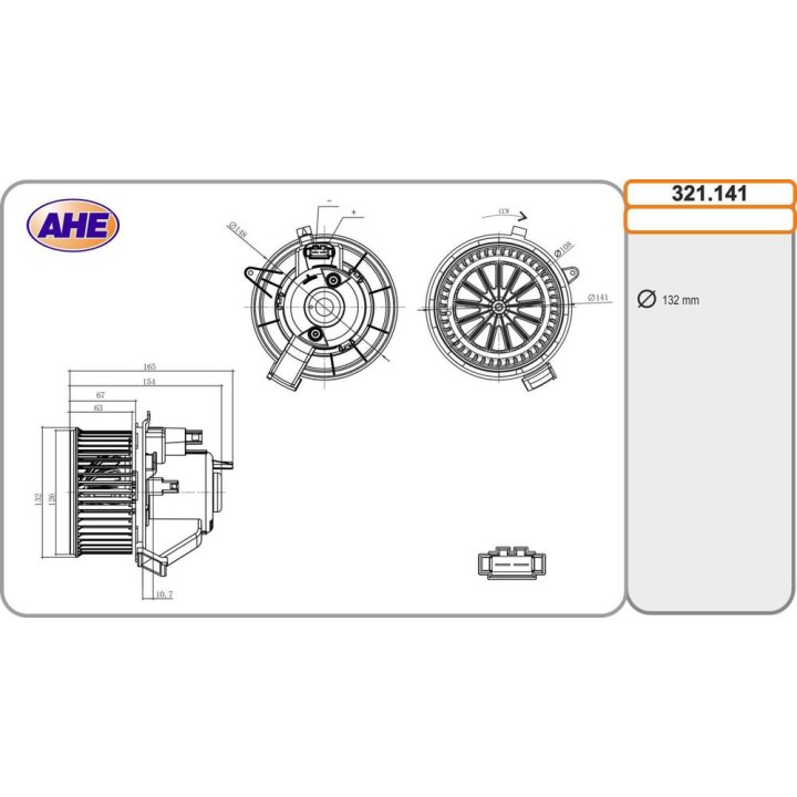 Vent  Ab  CITROEN/OPEL C3/Crossland 03 17-