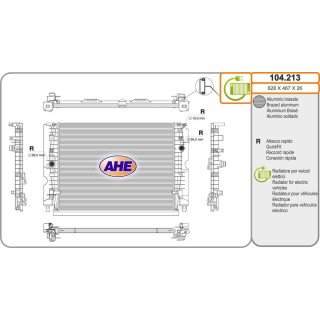 Rad  MINI F56 Cooper SE BEV 09 19-