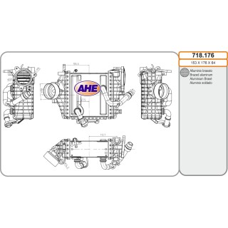 718176 Int. MERCEDES Classe C/CLS/E/GLC 180d/200d/220d/250d/300d 01.16-