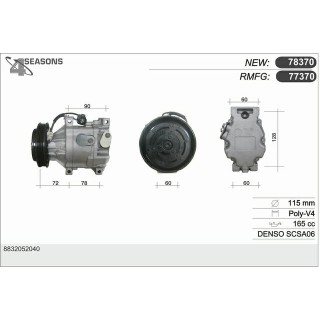 77370  CMP   TOYOTA YARIS 1.5 TS (NCP13)