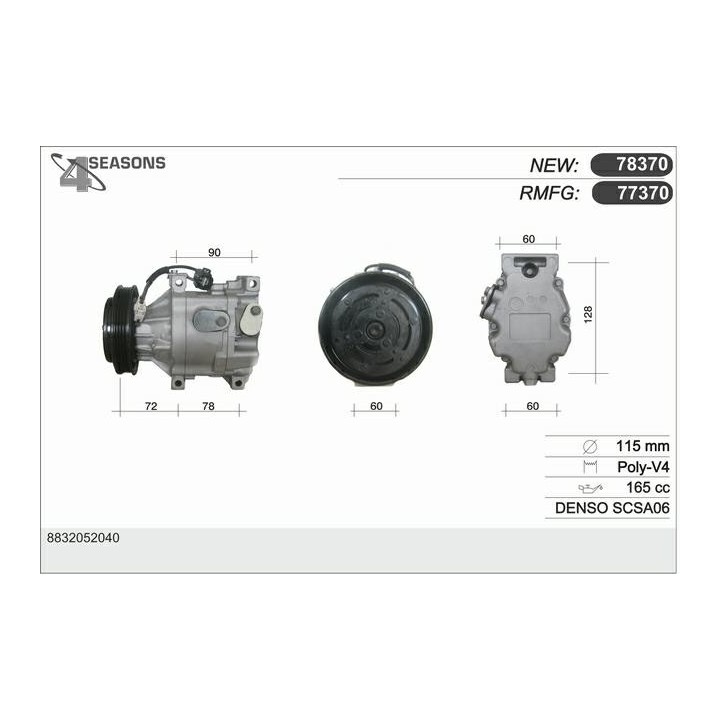 77370  CMP   TOYOTA YARIS 1.5 TS (NCP13)