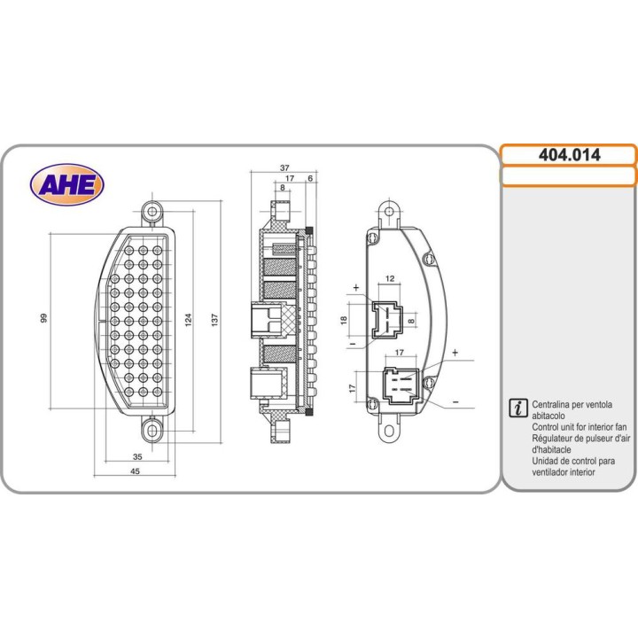 Centr  Vent  Ab  BMW F70/U06/U10/U11 Serie 1/2/X1/