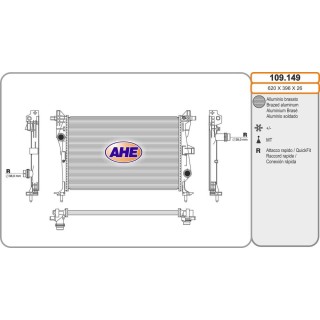 Rad  FIAT/JEEP 500X/Renegade 2 0D MJT/2 0CRD 07 14