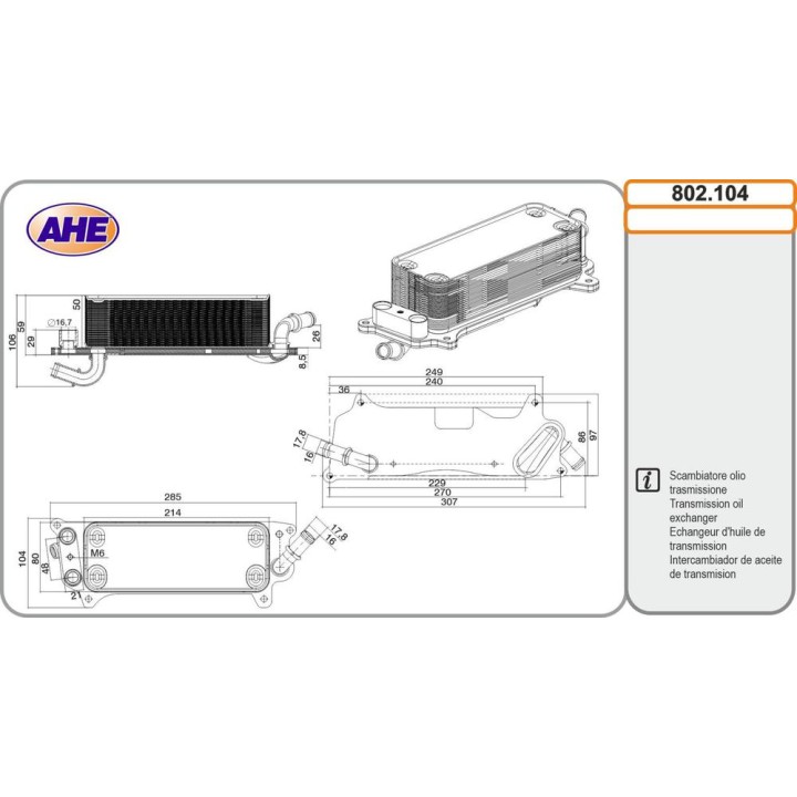 Oilc  AUDI A6/A7 1 8/2 0/2 0TDi/2 8/3 0/3 0TDi 10 