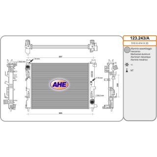 Rad  DACIA Dokker/Duster/Lodgy/Logan II/Sandero II