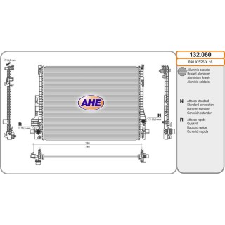 Rad  VOLVO S60/V60/S90/V90/XC60/XC90 B3/B4/B5/B6 0